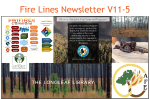 Fire Lines Newsletter 11.5
