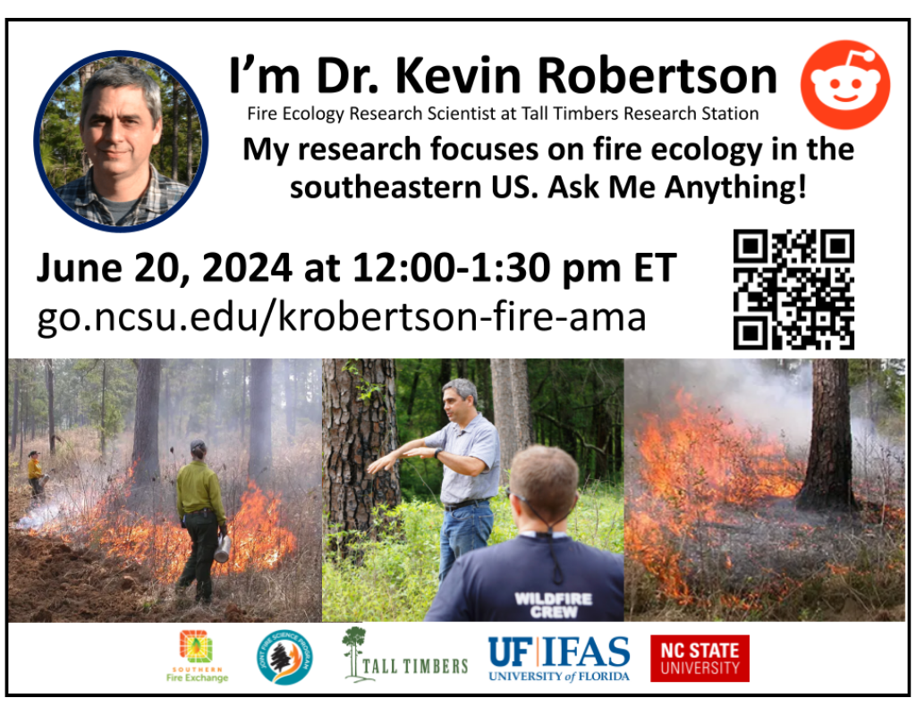 Decorative image advertising the Reddit Ask Me Anything with Dr. Kevin Robertson.